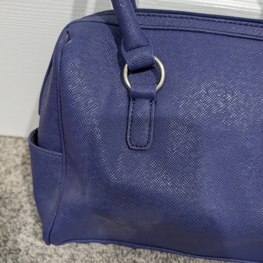 9&Co. (Nine West) Blue Satchel Bag